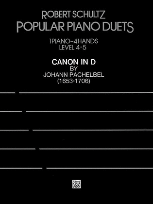 Book cover for Canon in D