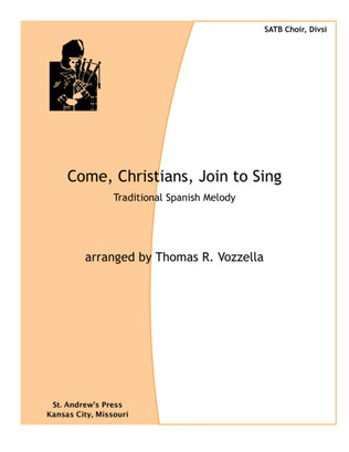 Book cover for Come, Christians, Join to Sing