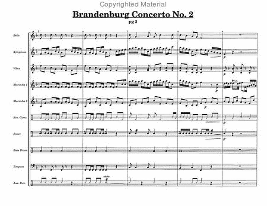 Brandenburg Concerto No. 2 image number null