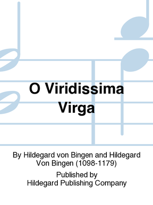 Book cover for O Viridissima Virga