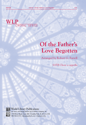 Book cover for Of the Father's Love Begotten