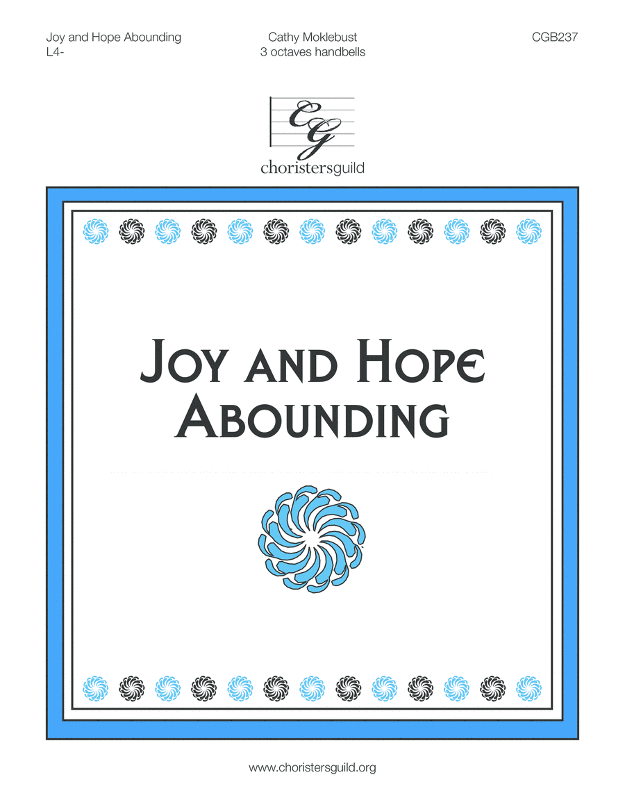 Joy and Hope Abounding (3 octaves) image number null