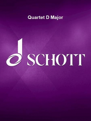 Book cover for Quartet D Major