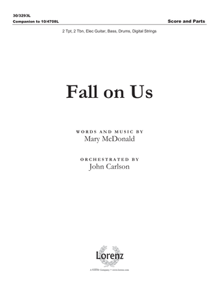 Fall On Us - Instrumental Ensemble Score and Parts