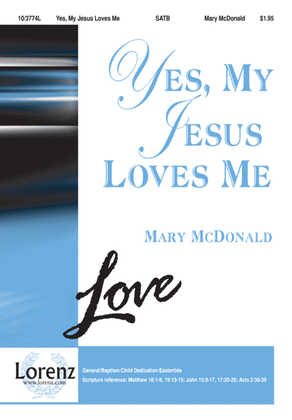 Book cover for Yes, My Jesus Loves Me