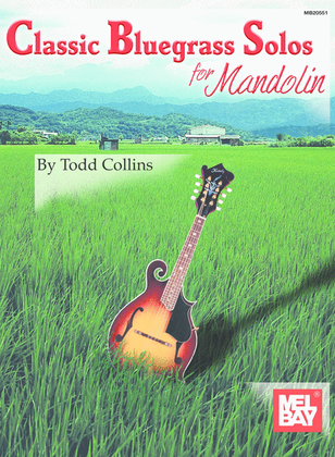Book cover for Classic Bluegrass Solos for Mandolin