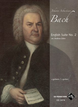 Book cover for English Suite No. 2 BWV 807