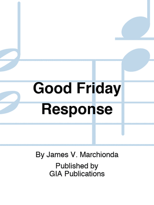 Book cover for Good Friday Response