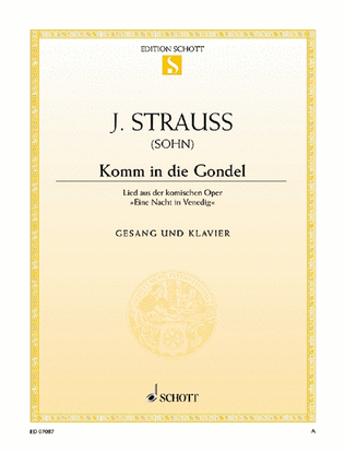 Book cover for Komm in die Gondel
