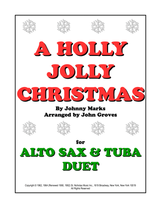 Book cover for A Holly Jolly Christmas