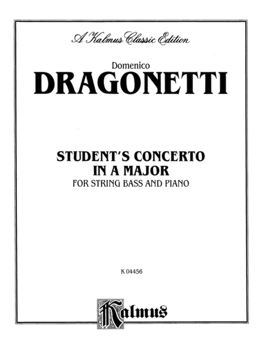 Student's Concerto in A Major