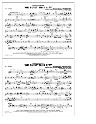 We Built This City - Bb Clarinet