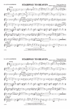 Book cover for Stairway to Heaven: E-flat Alto Saxophone