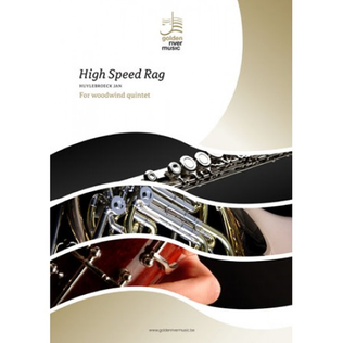 Book cover for High Speed rag for woodwind quintet