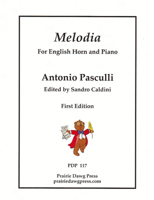 Book cover for Melodia