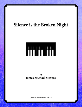 Book cover for Silence is the Broken Night
