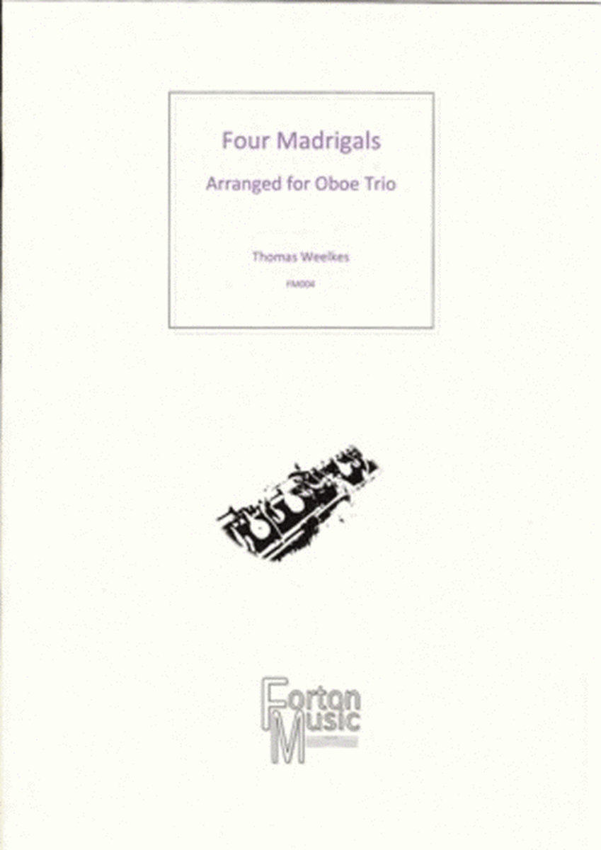 Four Madrigals 3 Oboes