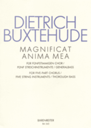 Book cover for Magnificat anima mea BuxWV-Anh 1