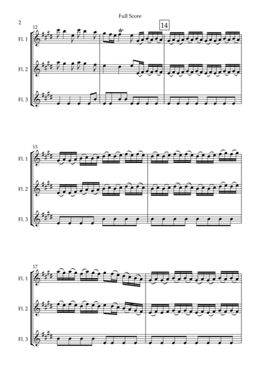 Spring (from Four Seasons of Antonio Vivaldi) for Flute Trio image number null