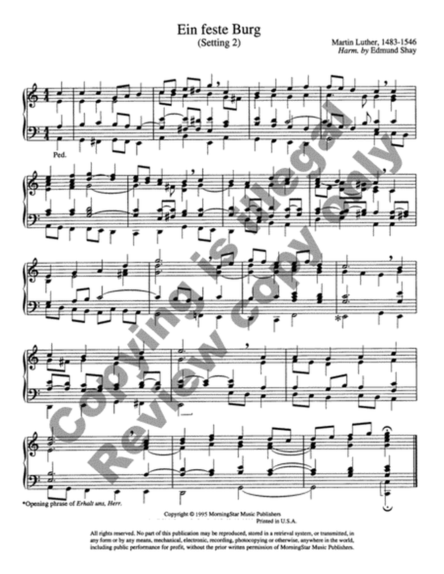 Hymn Harmonizations, Set 4