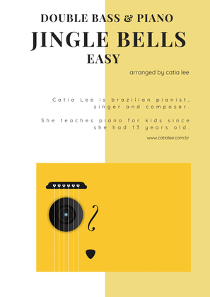 Book cover for Jingle Bells - Duet for Double Bass & Piano