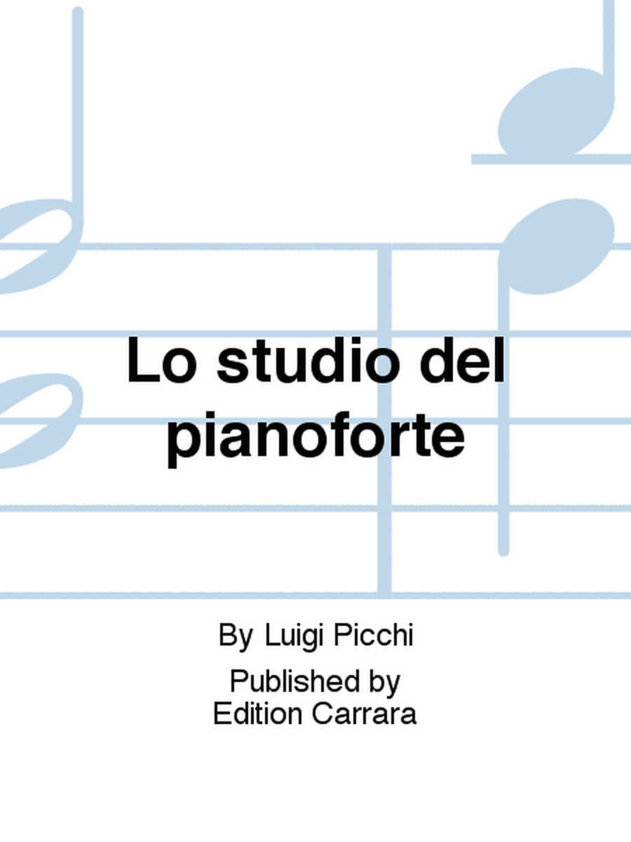 Lo studio del pianoforte