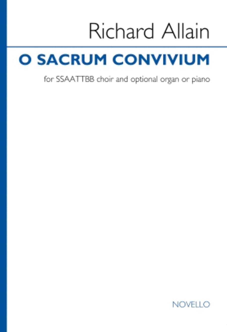 O Sacrum Convivium