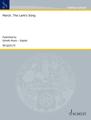 Book cover for March. The Lark's Song