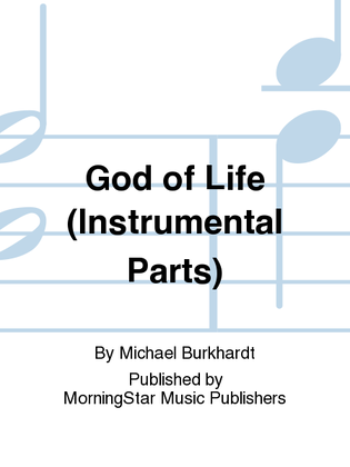 Book cover for God of Life (Instrumental Parts)