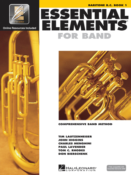 Essential Elements for Band - Baritone B.C. Book 1 with EEi