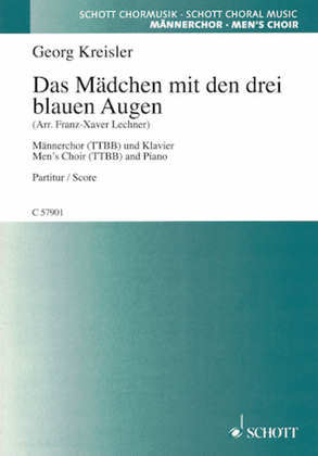 Book cover for Das Madchen Mit Den Drei Blauen Augen