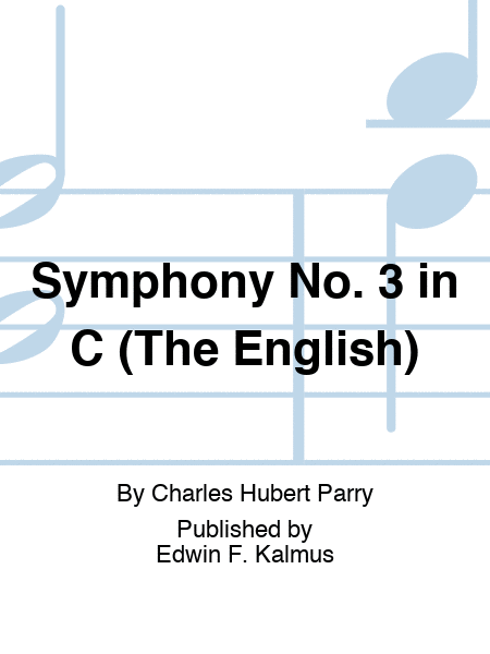Symphony No. 3 in C (The English)