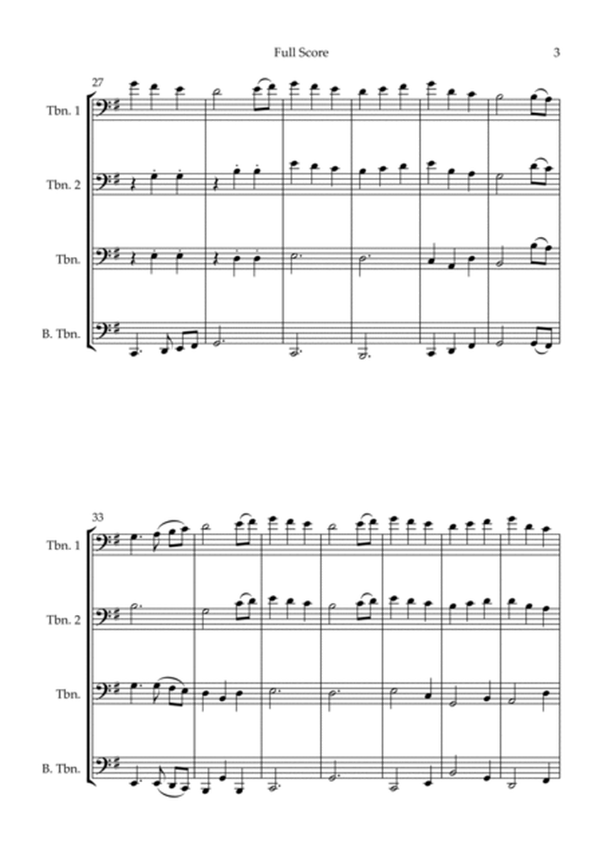 The First Noel (Christmas Song) for Trombone Quartet image number null