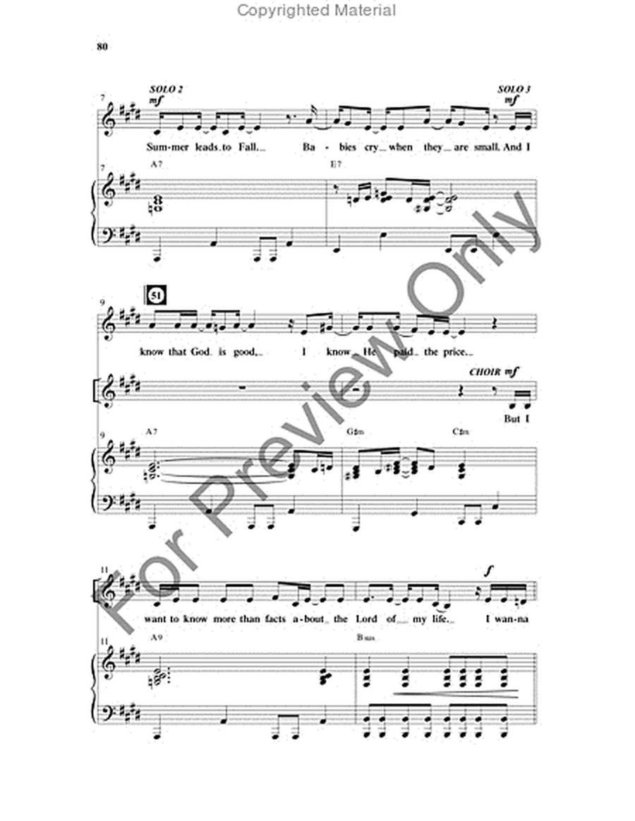 Back To The Cross - Choral Book image number null