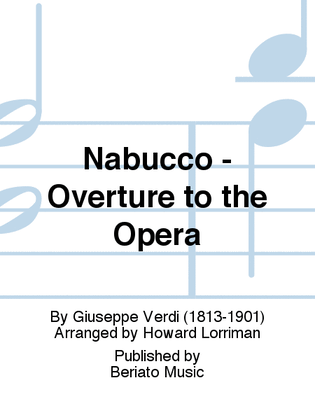 Book cover for Nabucco - Overture to the Opera