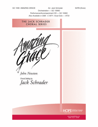 Book cover for Amazing Grace