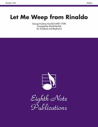 Book cover for Let Me Weep (from Rinaldo)