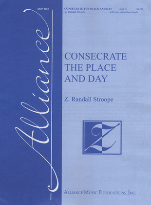 Book cover for Concecrate the Place and Day