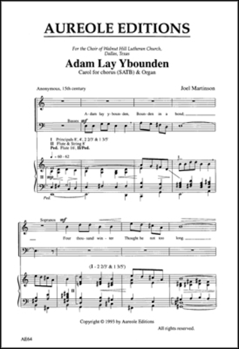 Adam Lay Ybounden