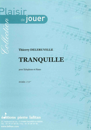 Book cover for Tranquille