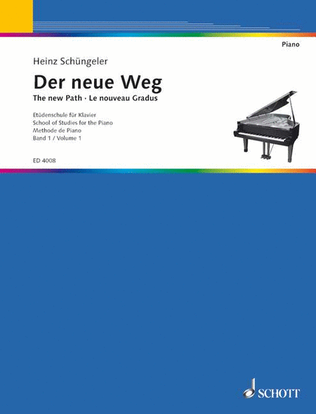 Book cover for Neue Weg Piano Studies Vol 1