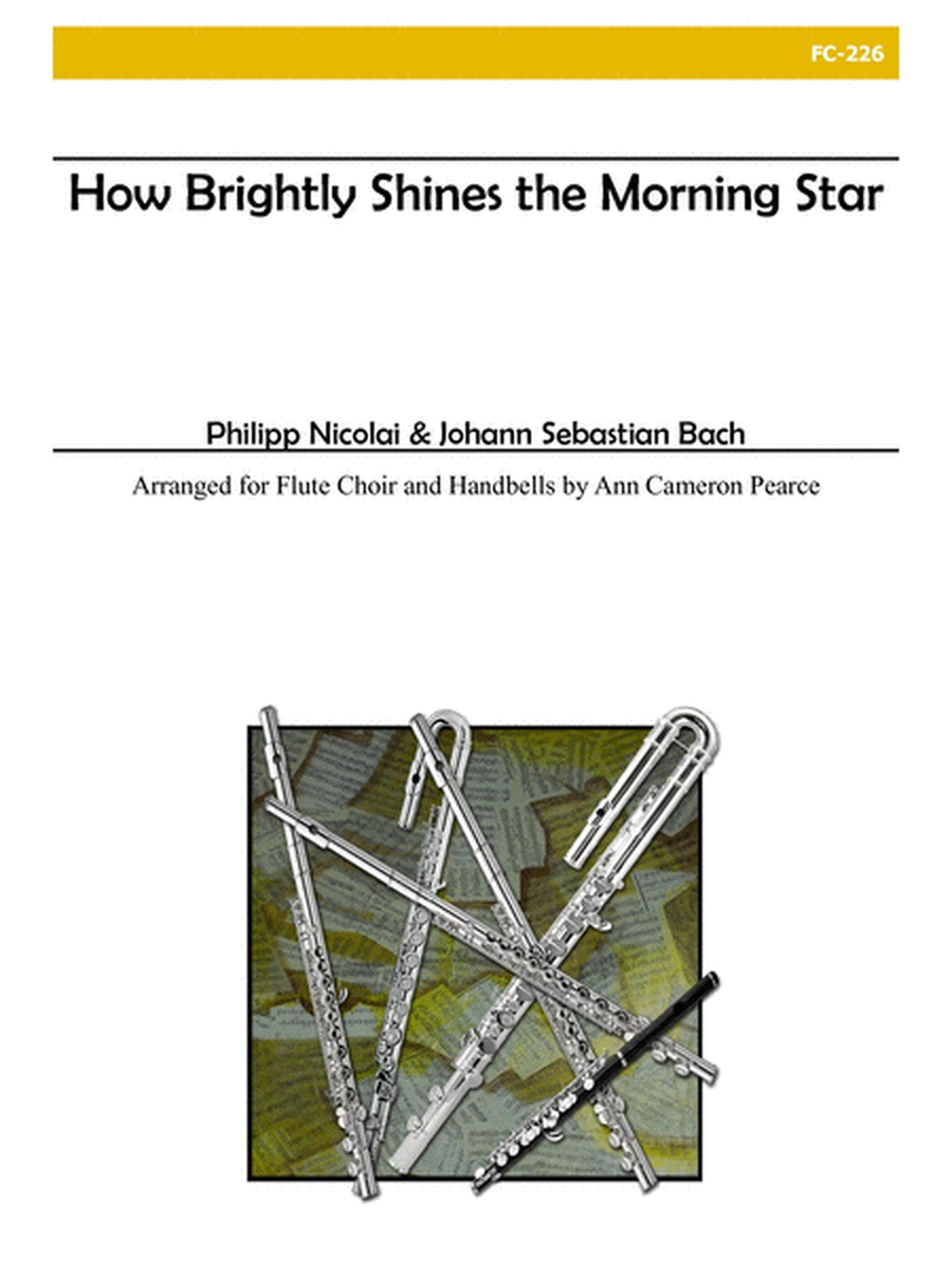 How Brightly Shines the Morning Star for Flute Choir image number null