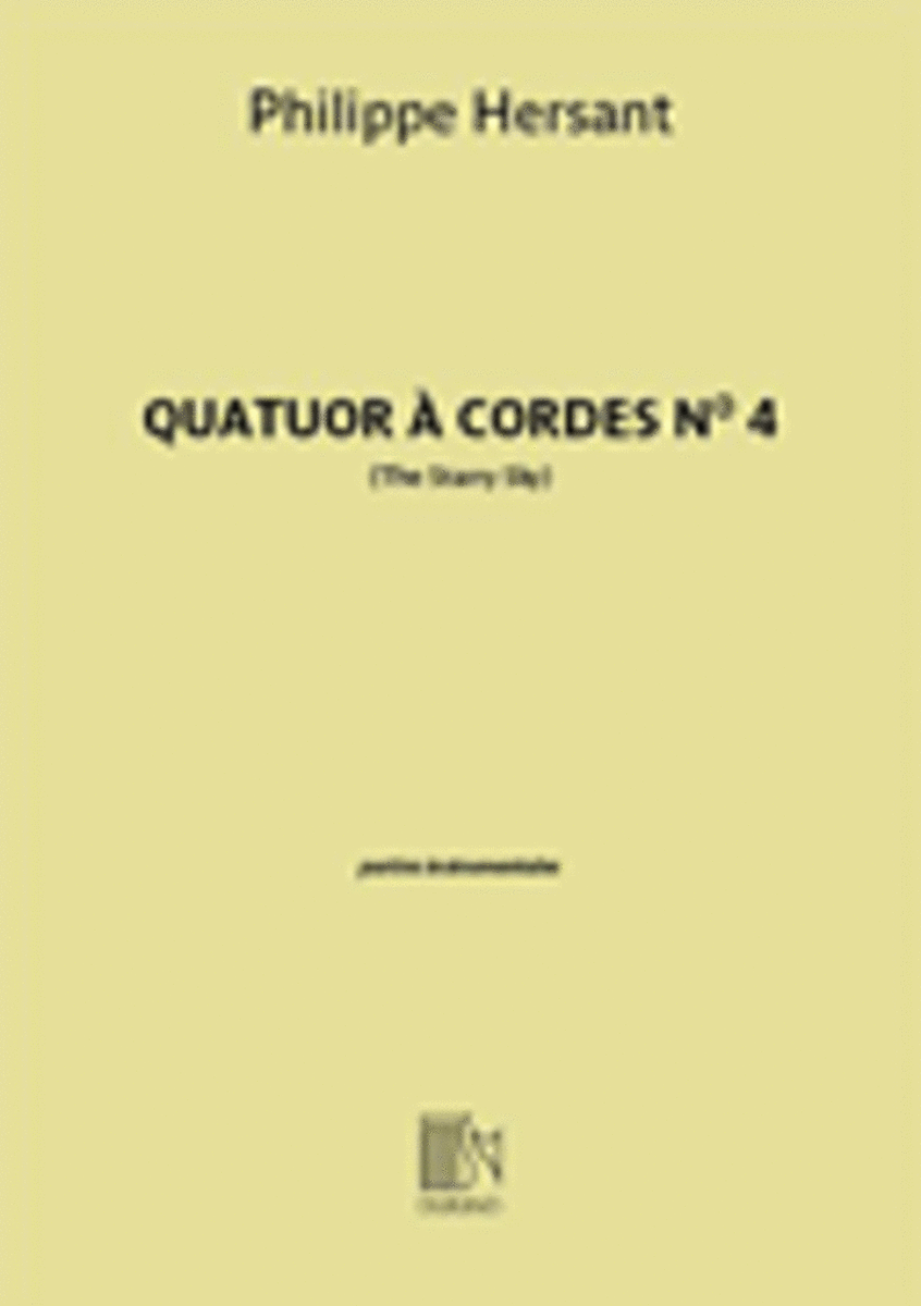 Quatour a Cordes No. 4