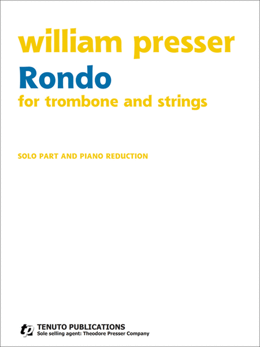 Rondo for Trombone and Strings