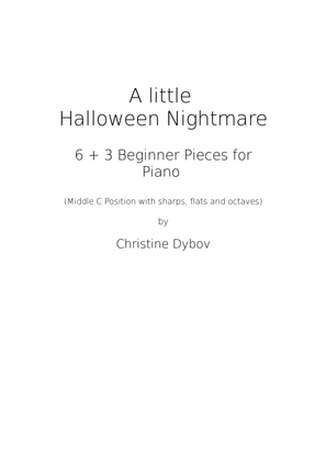 Book cover for A little Halloween Nightmare