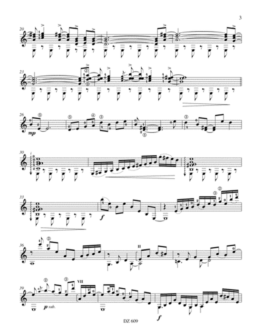 Pasajero en el Tiempo by Eduardo Martin Classical Guitar - Digital Sheet Music