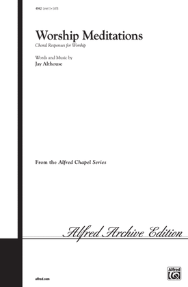 Worship Meditations: Choral Responses for Worship