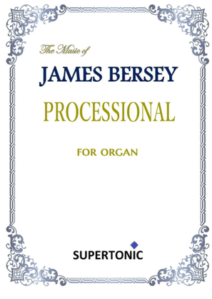 Book cover for Processional (for organ)