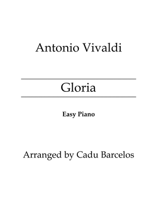 Book cover for Gloria (Vivaldi) - Easy Piano Solo