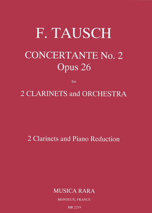 Book cover for Concertante No. 2 in B Op. 26